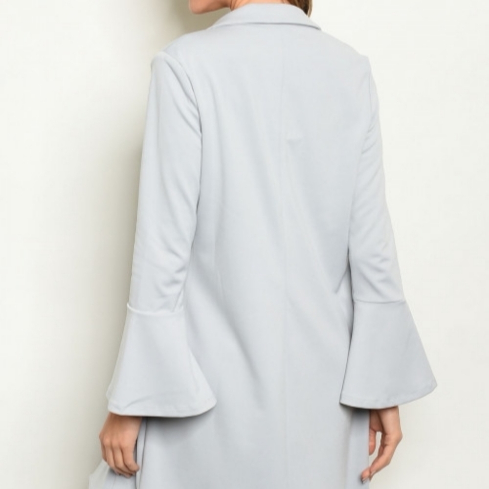 Boho Bell Sleeve Blazer Jacket - Picture 6 of 10